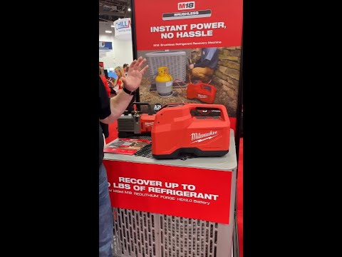 M18™ Brushless Refrigerant Recovery Machine