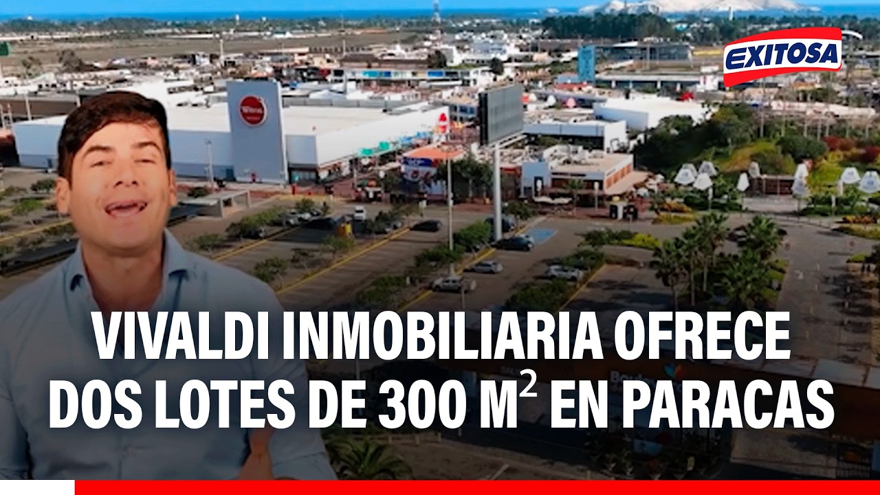 🔴🔵 Vivaldi Inmobiliaria ofrece dos lotes de 300 metros cuadrados en Paracas
