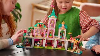 LEGO® │ Disney 43267 Hrad princezen a královští domácí mazlíčci