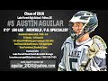 Austin Aguilar 2015 lake forest highlights- face off/midfield