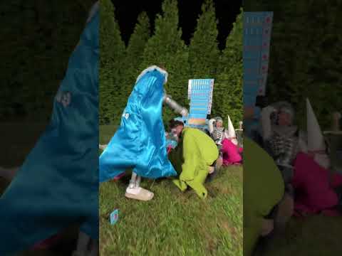 Knight's vs gnomes part 2 final battle @MrBeast