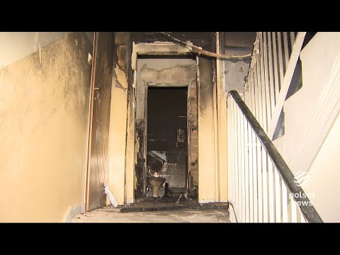 Pożar kamienicy. Nie żyje ośmiolatka