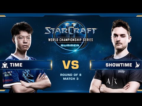 TIME vs ShoWTimE TvP - Quarterfinals - WCS Summer 2019