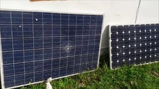 DIAGNOSTICANDO PANELES SOLARES GOLPEADOS