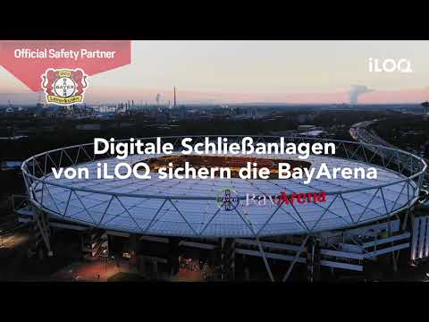 Digitale Schließanlagen von iLOQ sichern die BayArena
