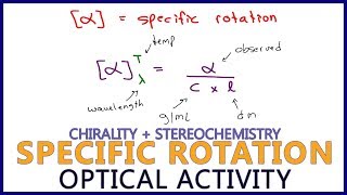 Specific Rotation and Observed Rotation Calculations in Optical Activity