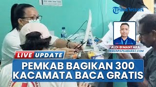 Pelayanan Kesehatan Bupati Fakfak, 300 Kacamata Baca Gratis untuk Masyarakat di Puskesmas & RSUD