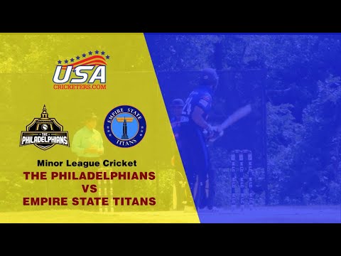 Empire State Titans vs The Philadelphians (Titans Batting)