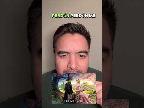 ¿SABIAS QUE NO SE PERMITÍA CANTAR DURANTE LA PROYECCIÓN DE WICKED #geek #cine #wicked