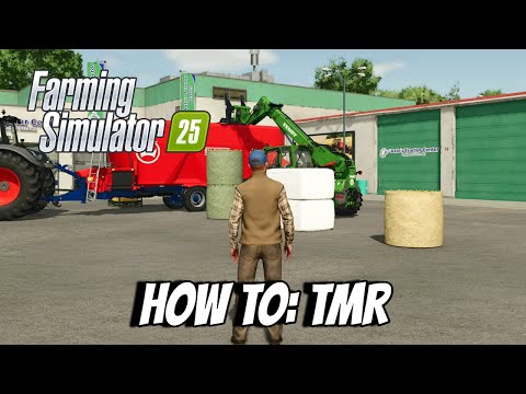 How To: TMR (Total Mixed Ration) - Farming Simulator 25 FS25 XBOX