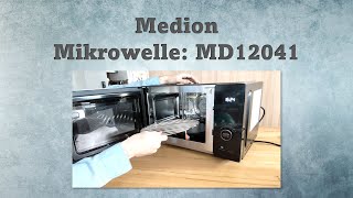 Medion MD12041: Mikrowelle mit Heißluft & Grill im Test – Top-Design & Funktionalität?