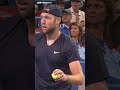 Jack Sock Silences Heckling Tennis Spectators! #Shorts