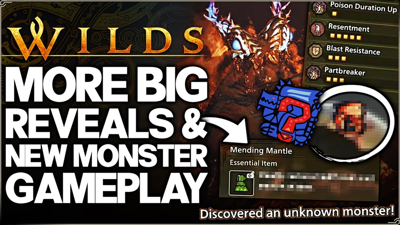 Monster Hunter Wilds - New Monster Gameplay, Siege Hunts & Armour Skills - 29 BIG Gameplay Details!