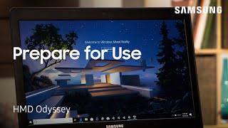 How to set up your HMD Odyssey for the first time | Samsung US