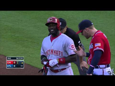 CIN AT ATL - April 26, 2014