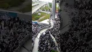 Download lagu Masya Allah jutaan umat sambut kedatangan habib Rizieq Syihab mp3