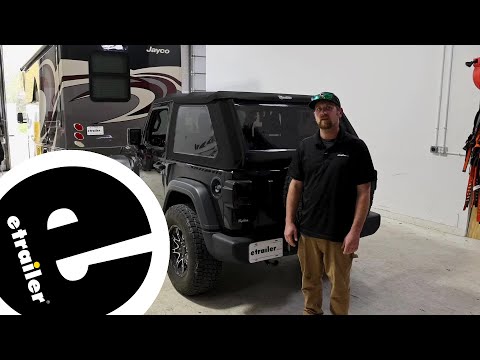 Set up: Blue Ox 4-Diode Universal Tail Light Wiring Kit for Towed Vehicles on a 2021 Jeep Wrangler