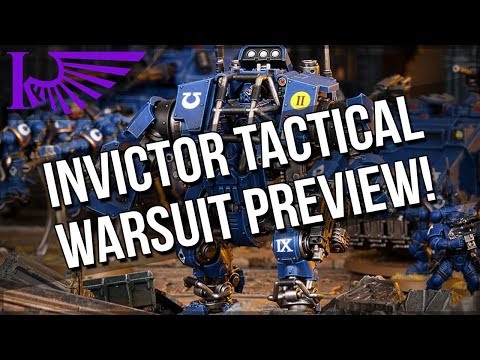 Invictor Tactical Warsuit Preview! It's Stupid And I Love It.