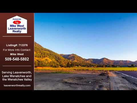 Leavenworth Land for Sale. $179,900  - Mike West LeavenworthRealty.com