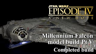 Bandai PG 1/72 Star Wars Millennium Falcon COMPLETED