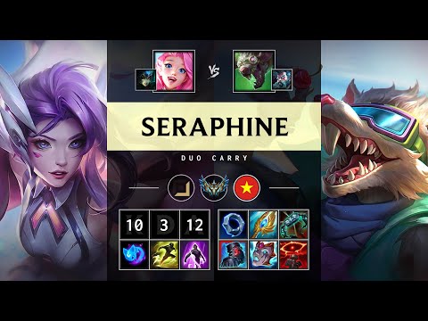 Seraphine Carry vs Twitch - VN Challenger Patch 25.17