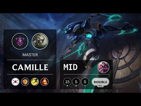 Camille Mid vs Irelia - KR Master Patch 9.14
