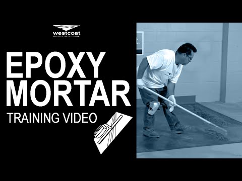 Westcoat Epoxy Mortar System Training Video