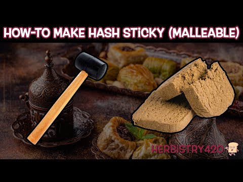 Make Dry Hash Sticky and Malleable: 5 Simple Steps