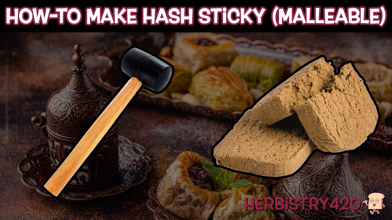 Make Dry Hash Sticky and Malleable: 5 Simple Steps