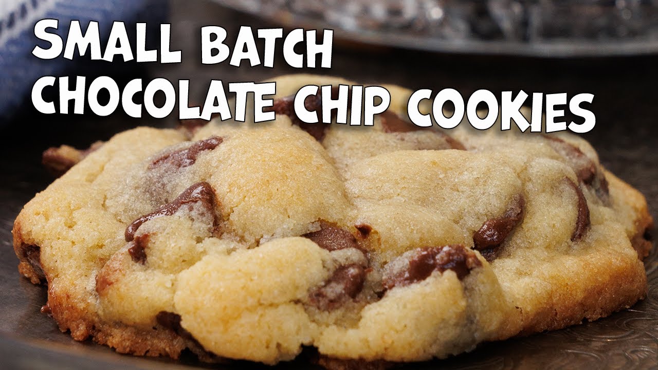 Quick & Easy Small Batch Chocolate Chip Cookies - Ready in No Time!