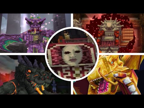 DrHg - Minecraft x Dungeons & Dragons DLC - All Bosses/All Boss Fights + ENDING