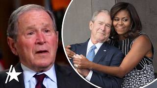 George W. Bush's Theory Why People LOVE His Michelle Obama Friendship