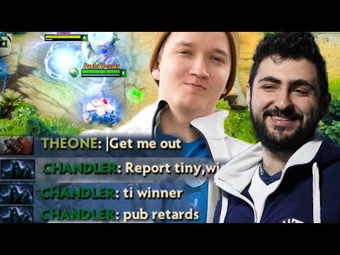 Cancer TI Winner GH IO + Matumbaman TINY VS MidOne - Dota 2