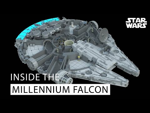 Star Wars:  A Detail Look Inside the Millennium Falcon