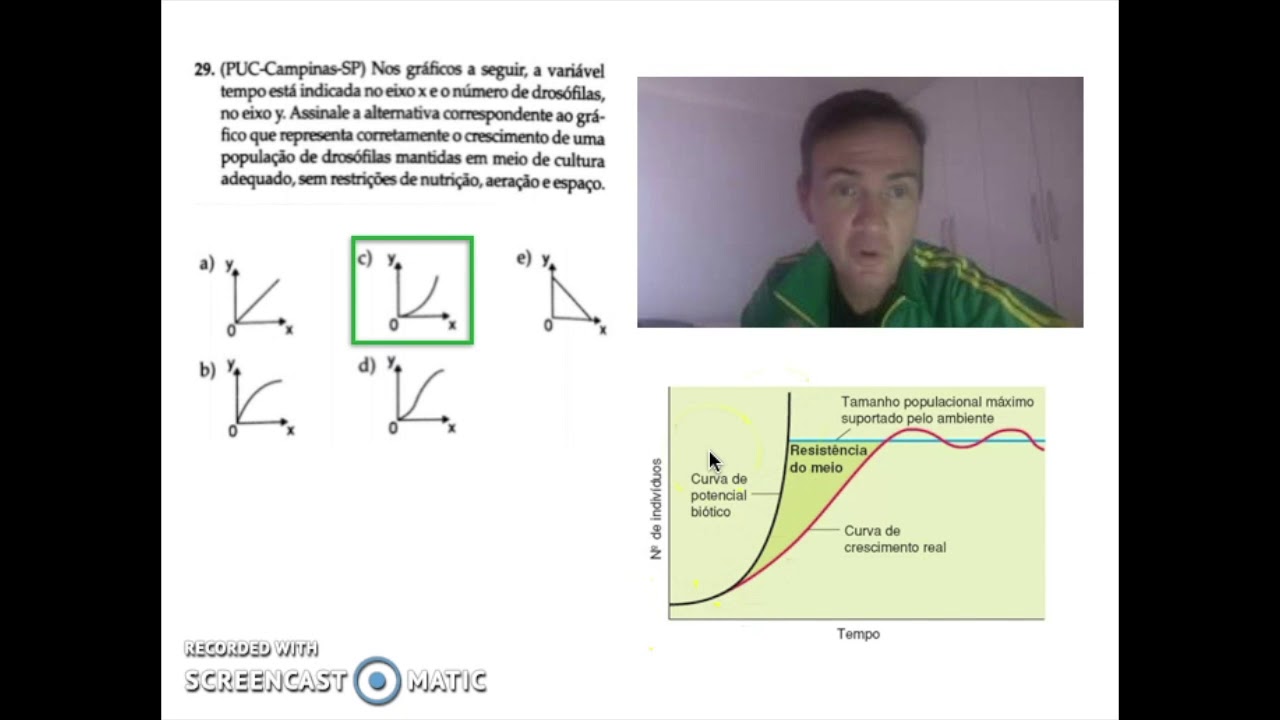 RESOLUCAO DE EXERCÍCIOS DE DINÂMICA DE POPULAÇÕES