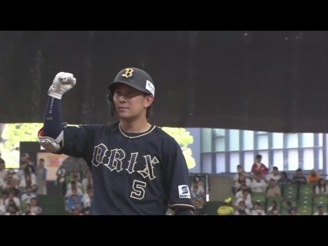 【6回表】追加点!! バファローズ・西野真弘 ライトへのタイムリーヒットで突き放す!!  2024年5月25日 埼玉西武ライオンズ 対 オリックス・バファローズ