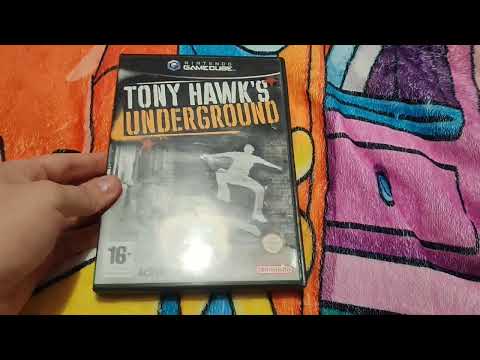 Tony Hawk's Underground & Ice Age 2 The Meltdown For The Nintendo GameCube UK Game Unboxing