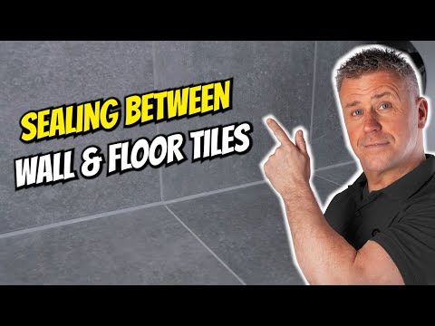 Sealing Between Wall & Floor Tiles | 60 Second DIY Tips | QUICK DIY GUIDE