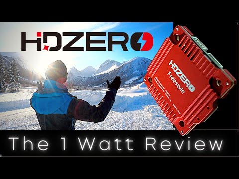 HDZero 1 Watt Freestyle VTX Review - Long Range and Penetration Testing (Shark Byte) 1W Digital FPV