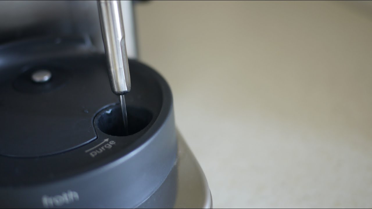 Ninja Luxe Caf&eacute; steamer rinse - YouTube