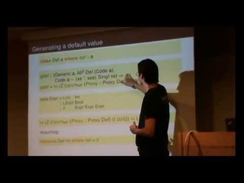 WGP 2014: Andres Löh - True Sums of Products