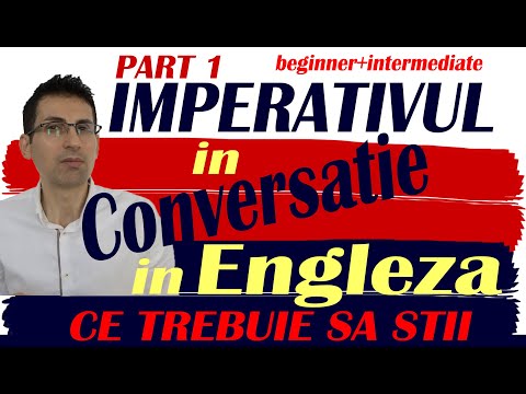 The Imperative in English Conversation - What You Need to Know - Intermediate and Beginners - Part 1