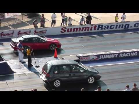 Leon Reitman 4G63 AWD Eagle Summit 11.8 @ 115  (dsm/evo/gtr shootout 2013) HD