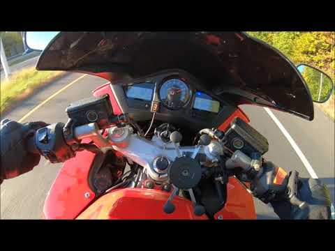 2004  Honda VFR800 VTEC Acceleration & Top Speed
