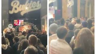 La lunga fila per l'inaugurazione di Bukies, la catena di Piero Armenti di «Il mio viaggio a New ...