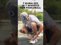 7 Warm-Ups for Pickleball
