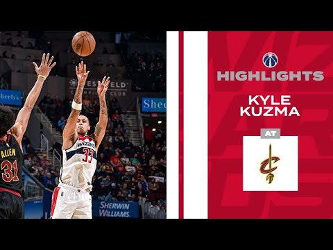 Highlights: Kyle Kuzma sets new career-high triples at Cavaliers - 2/26/22