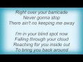 Lifehouse - Barricade Lyrics
