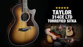 Video thumbnail for Taylor 314ce LTD with Torrefied Sitka (2021 Limited Edition) by Acoustic Letter