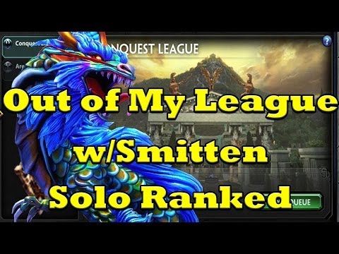 Smite: Out of My League: Ao Kuang Solo Lane Gameplay